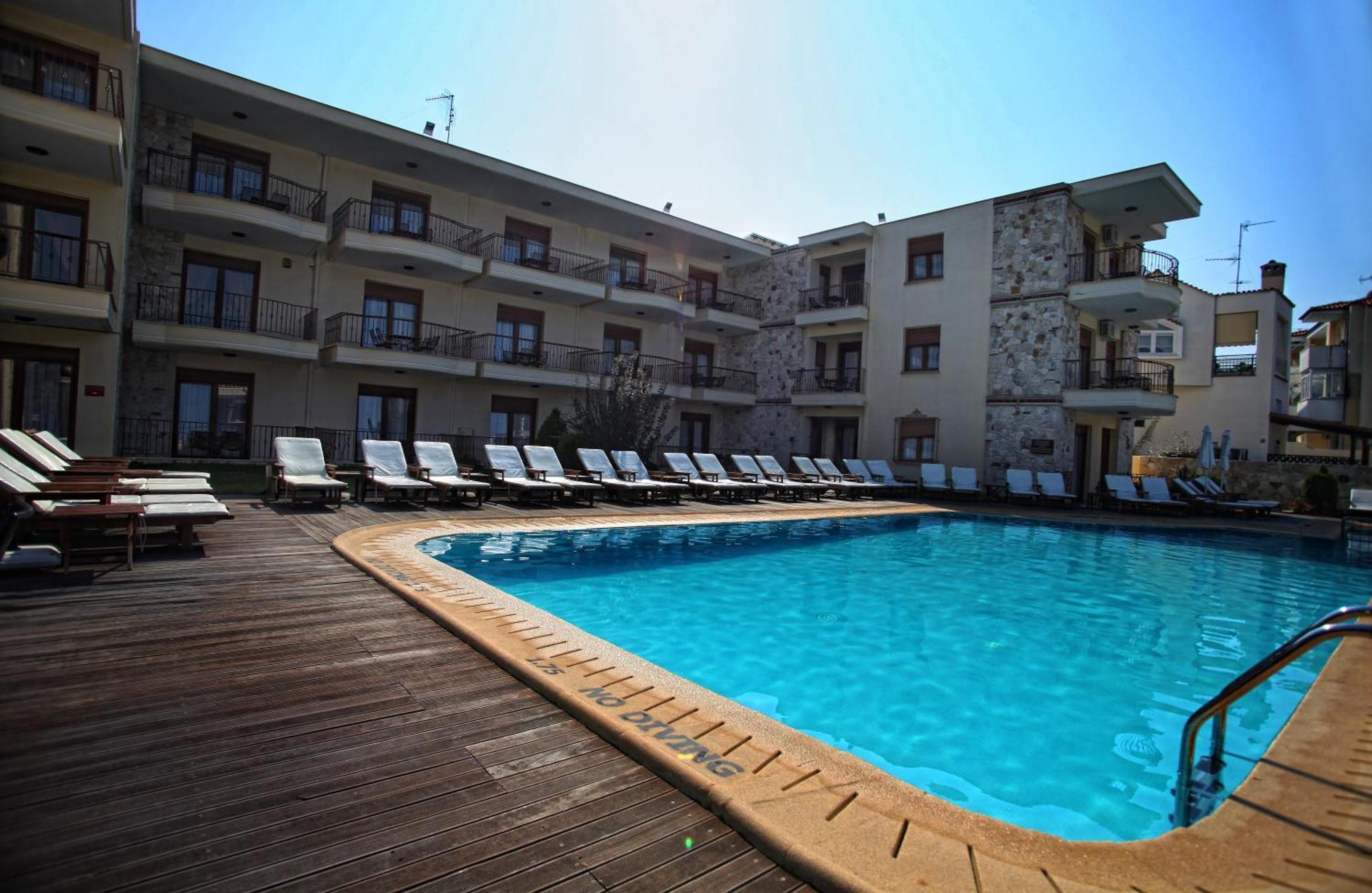 Nereides Hotel ฮานิโอติ ภายนอก รูปภาพ