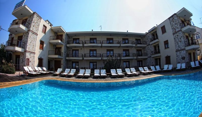 Nereides Hotel ฮานิโอติ ภายนอก รูปภาพ