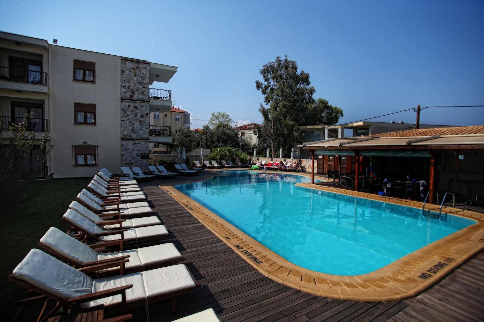 Nereides Hotel ฮานิโอติ ภายนอก รูปภาพ