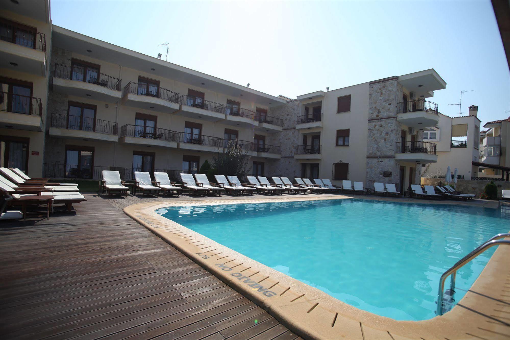 Nereides Hotel ฮานิโอติ ภายนอก รูปภาพ